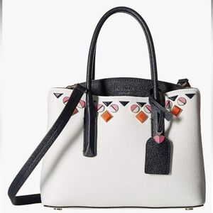 Kate Soade jeweled Margaux (optic white)